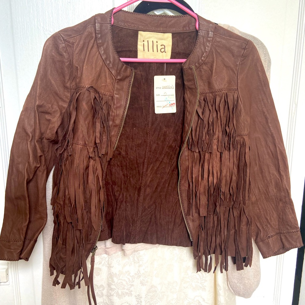 Illia Genuine Leather Jacket